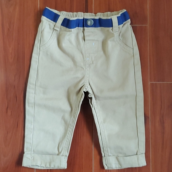 Little Rad Top & Pant Set Blue/Tan Size 6-9 Months - Picture 4 of 6